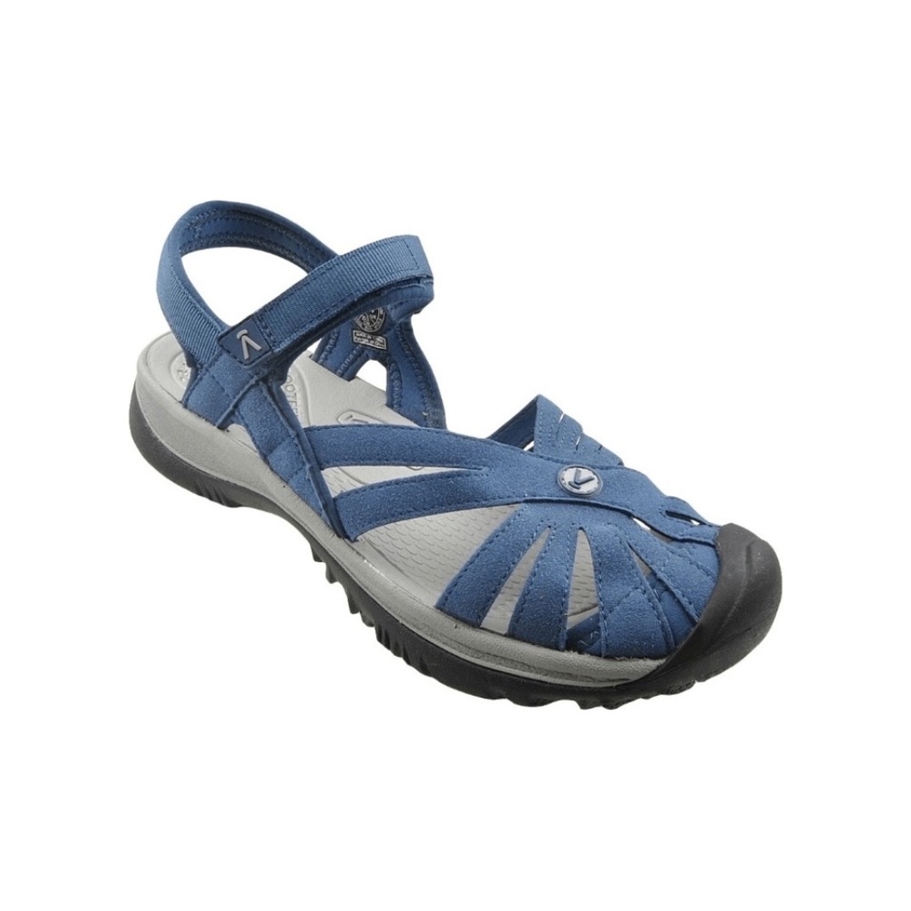 KEEN Rose Sandal Navy Blue Water Shoes Sandals, Size 8.5
